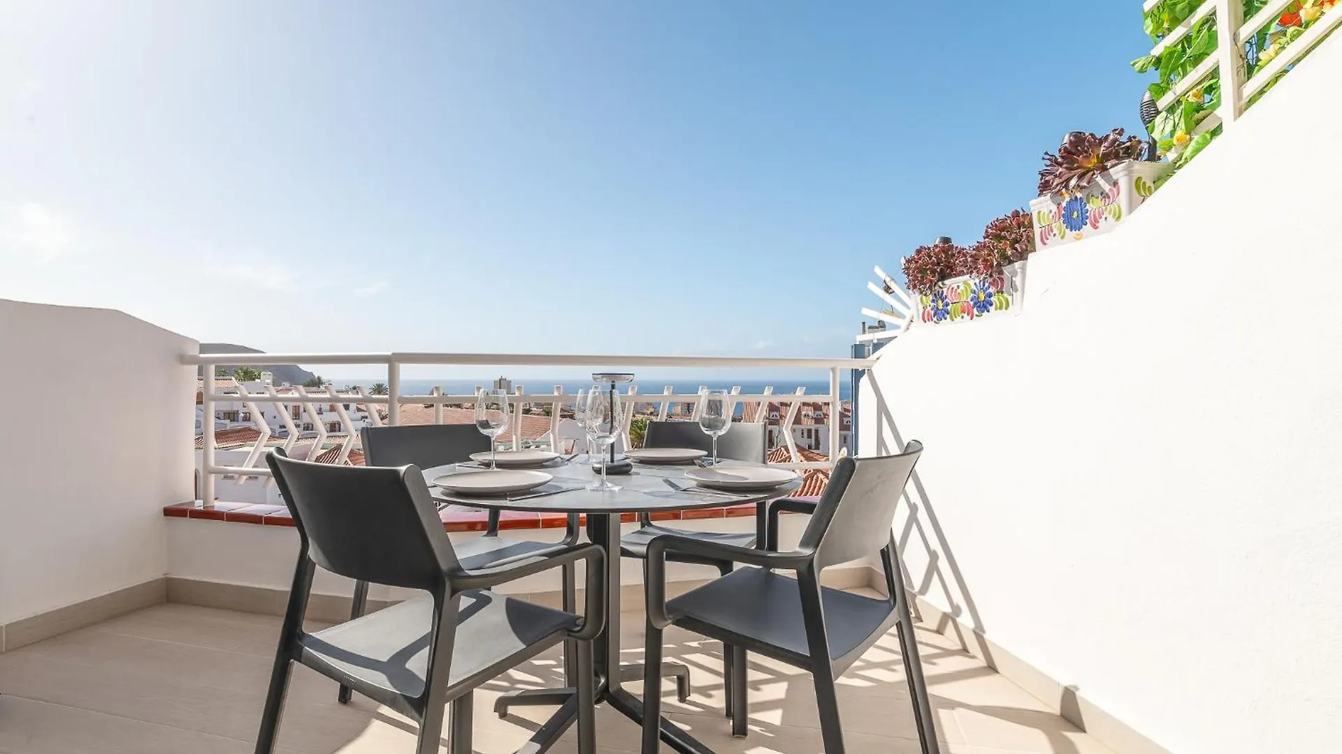 2 Bedroom Luxury Apartment With Sea View In Los Cristianos Los Cristianos